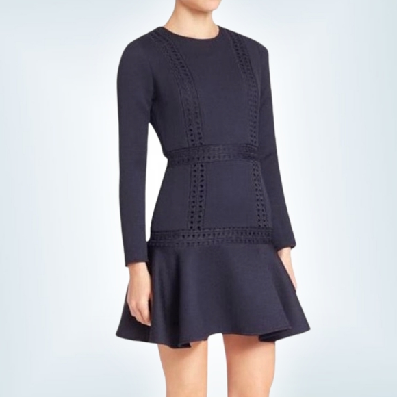 PROSE & POETRY "Billy" Flounce Fit and Flare Mini Ruffle tiered dress - Picture 5 of 12